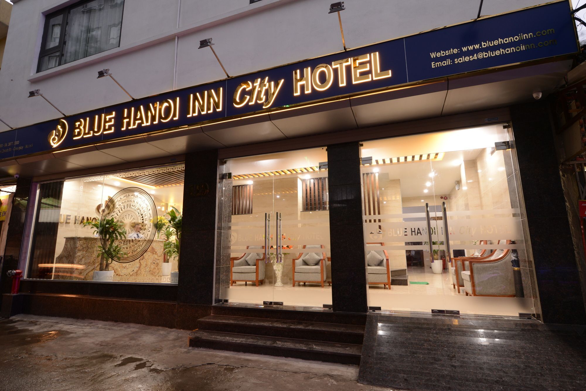 Blue Hanoi Inn City Hotel Exterior foto